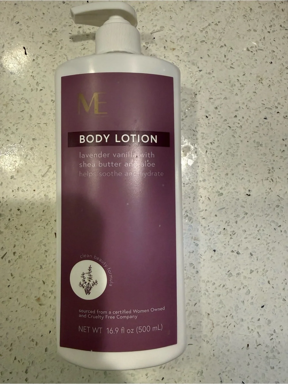 Baby Nay Modern Expressions body lotion Lavender Vanilla